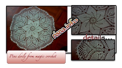 Pine doily