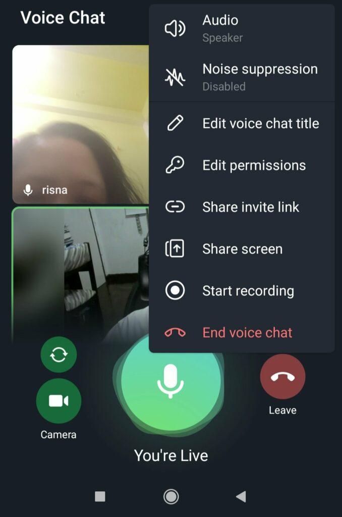 setting chat