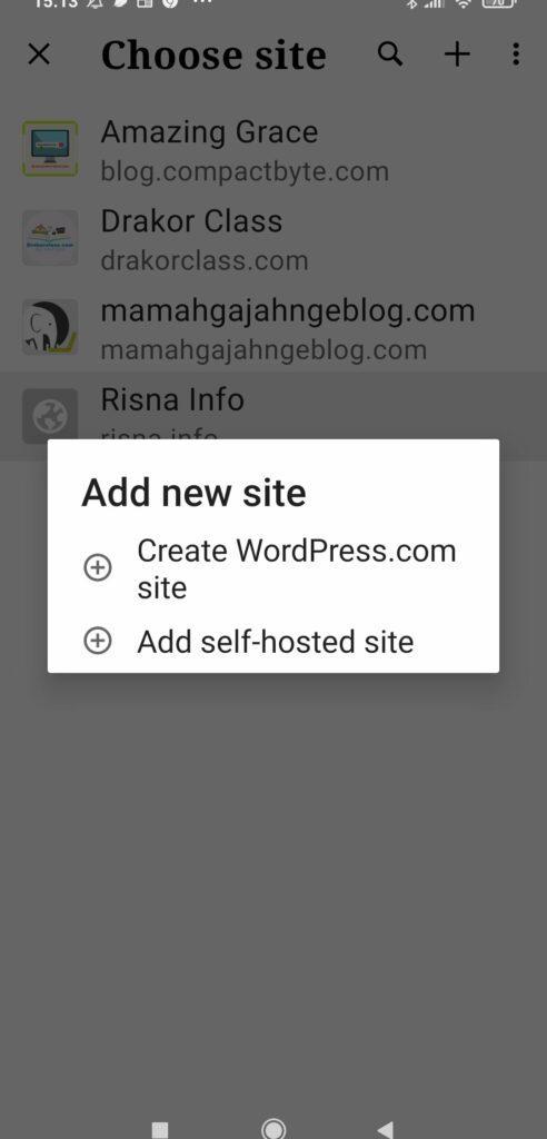 menambahkan blog