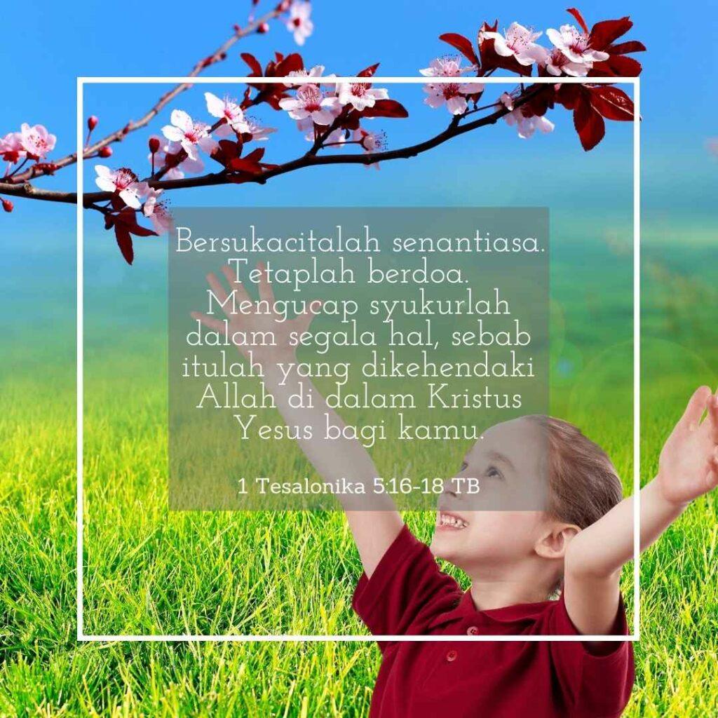 bersukacitalah senantiasa