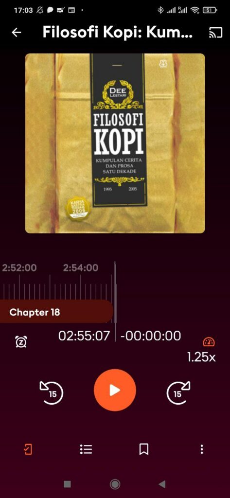 filosofi kopi - storytel - risnainfo
