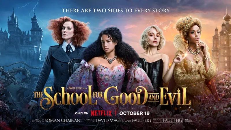 Mempertanyakan Pahlawan dan Villain di Cerita Dongeng: Film Netflix The School for Good and Evil (2022)