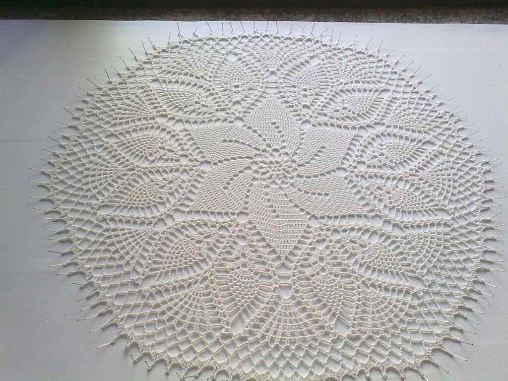 pine doily