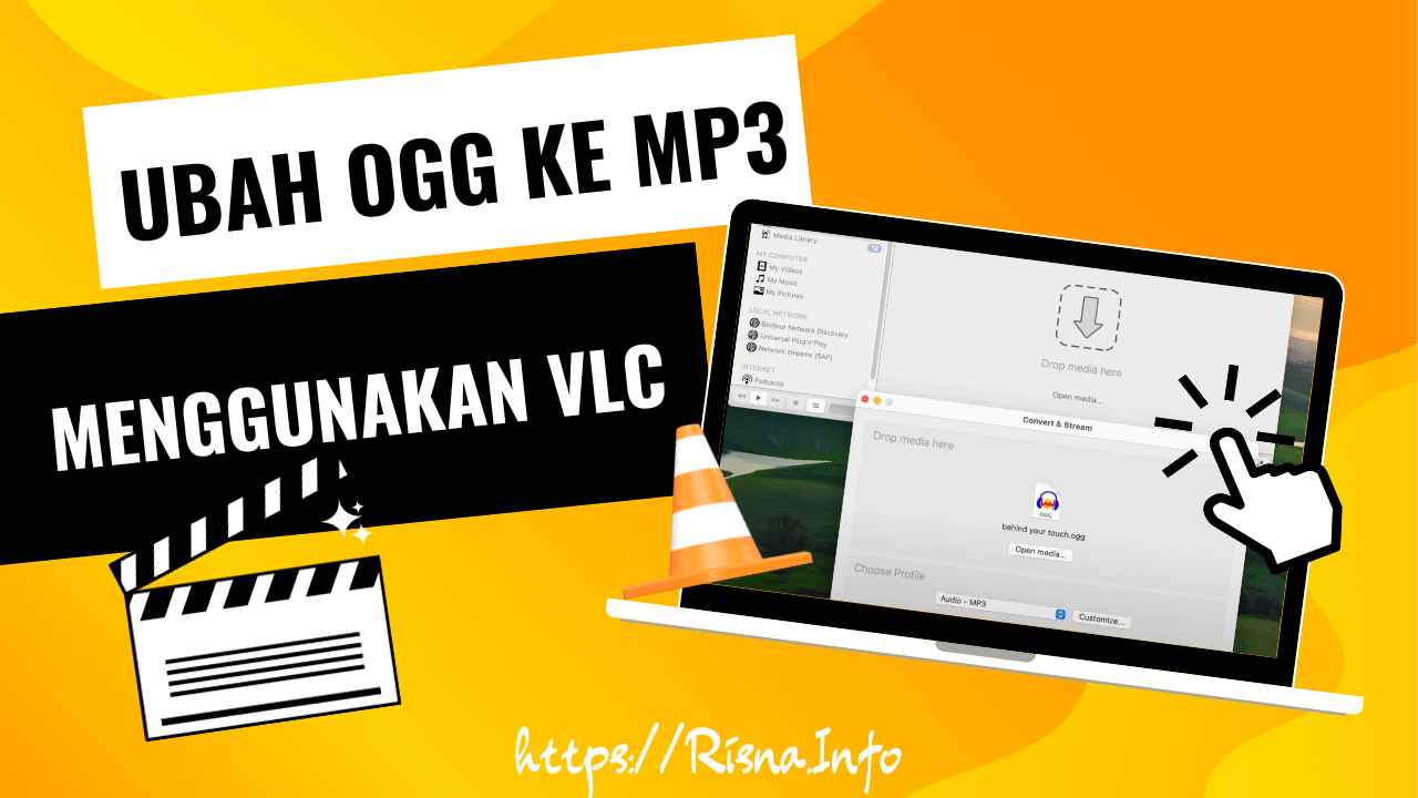 Ubah Audio Format Ogg ke MP3 Menggunakan VLC