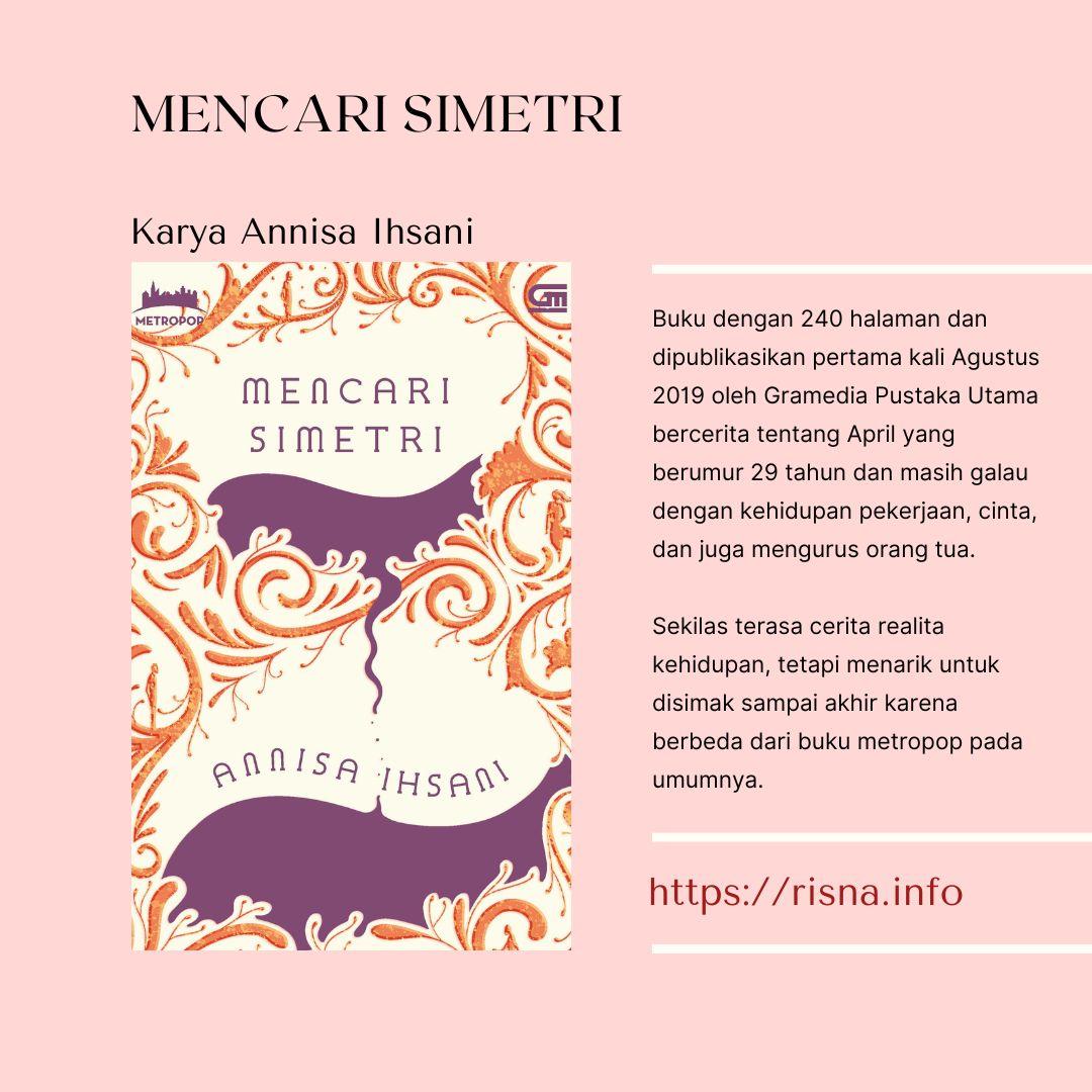 Review Buku Mencari Simetri karya Annisa Ihsani