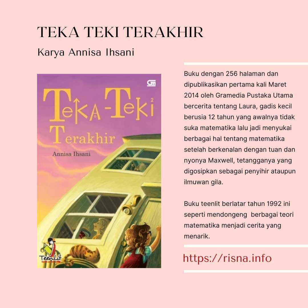 Review Buku Teka-Teki Terakhir Karya Annisa Ihsani