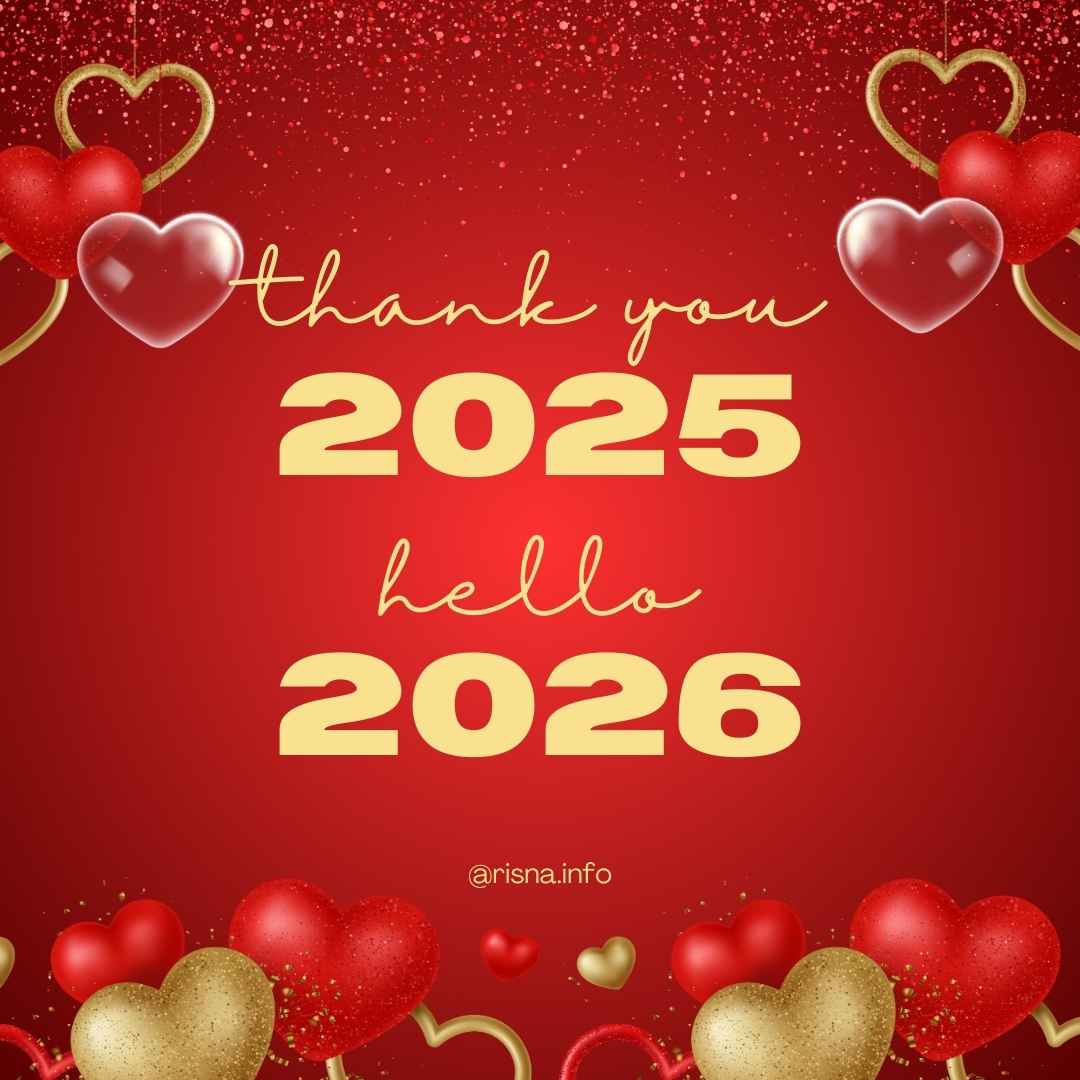 Thank you 2025, Hello 2026