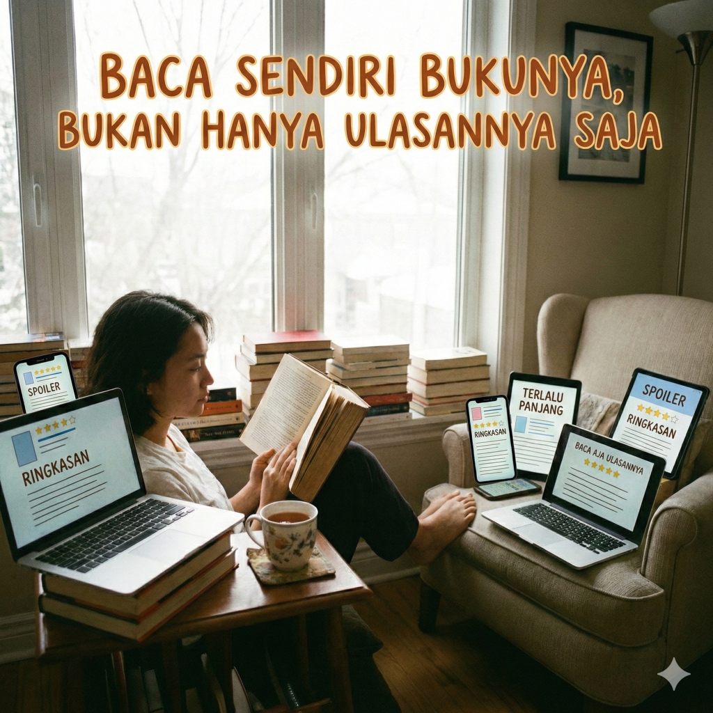 Baca Sendiri Bukunya, Bukan Hanya Ulasannya Saja