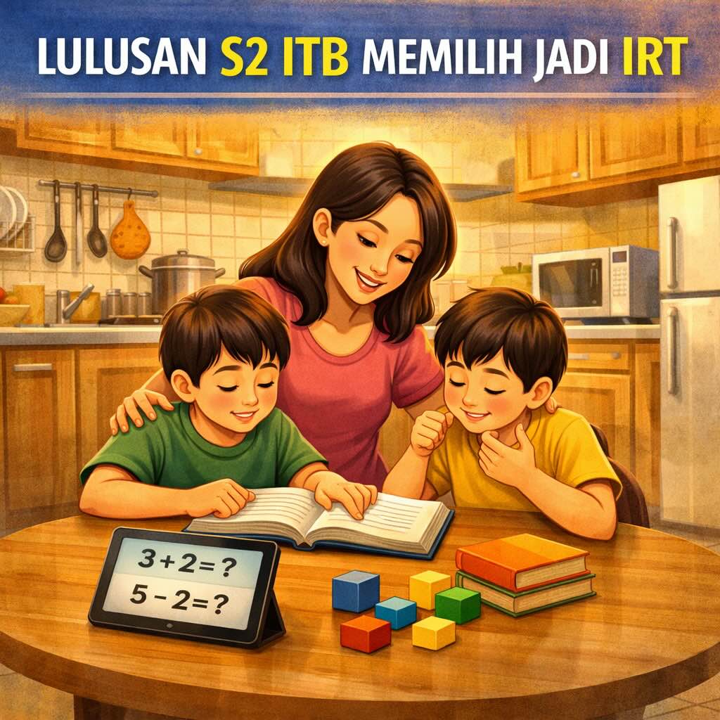 Lulusan S2 ITB Memilih Jadi IRT