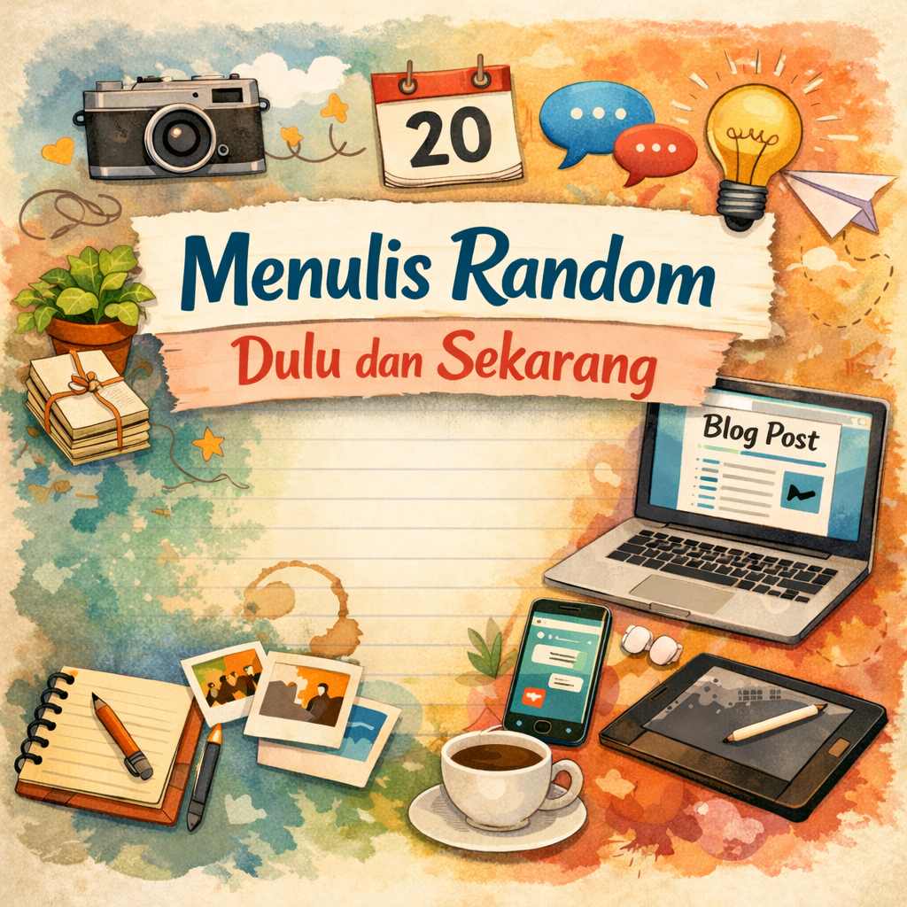 Menulis Random Dulu dan Sekarang